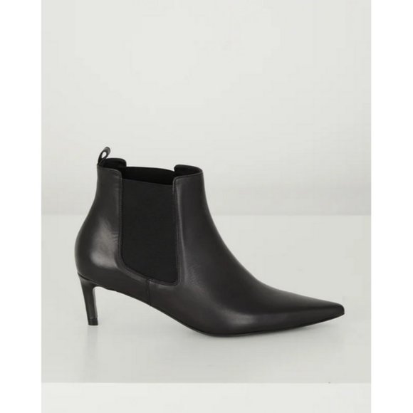 💕ANINE BING💕 Stevie Boots ~ Black Leather 37 New Without Box - Picture 10 of 16